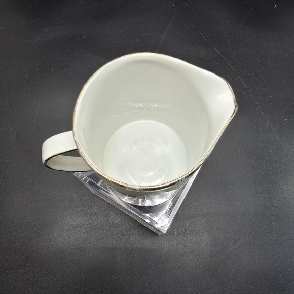 Winterling Bavaria Blue Rose Creamer Evening Song Porcelain White Blue JJ4098 - Picture 3 of 7